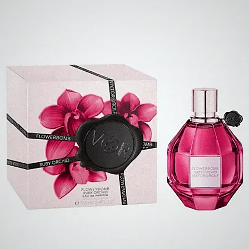 Flowerbomb Ruby Orchid by Viktor & Rolf 3.4 oz EDP Perfume for Women New In Box