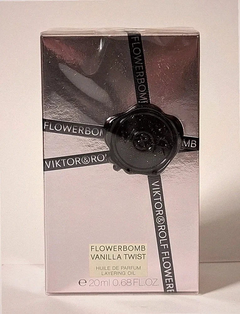Flowerbomb Viktor & Rolf Vanilla Twist Layering Oil 0.68 Fl Oz/20mL / NIB SEALED