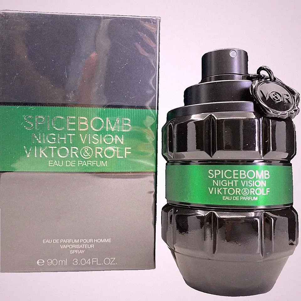 Spicebomb Night Vision by Viktor & Rolf Eau De Parfum Spray 3 oz (Men) Authentic