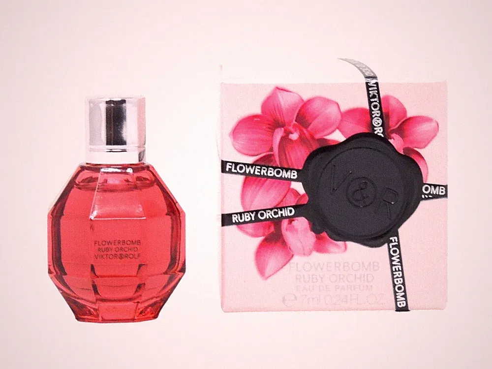 V&R VIKTOR & ROLF FLOWERBOMB RUBY ORCHID EDP 7ml .24fl oz PERFUME MINI NEW