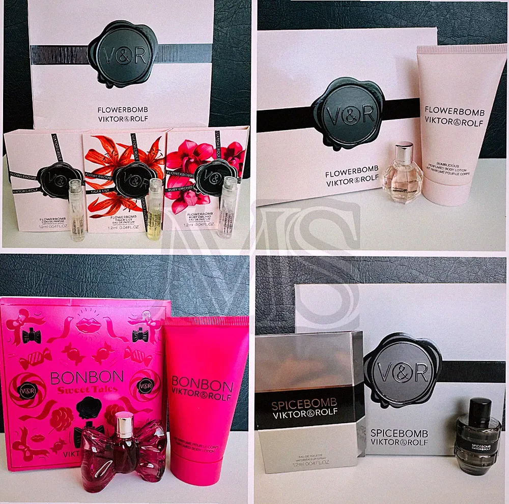 Viktor & Rolf Perfume Gift Set Flowerbomb , Spicebomb (Choose-Combined Shipping)