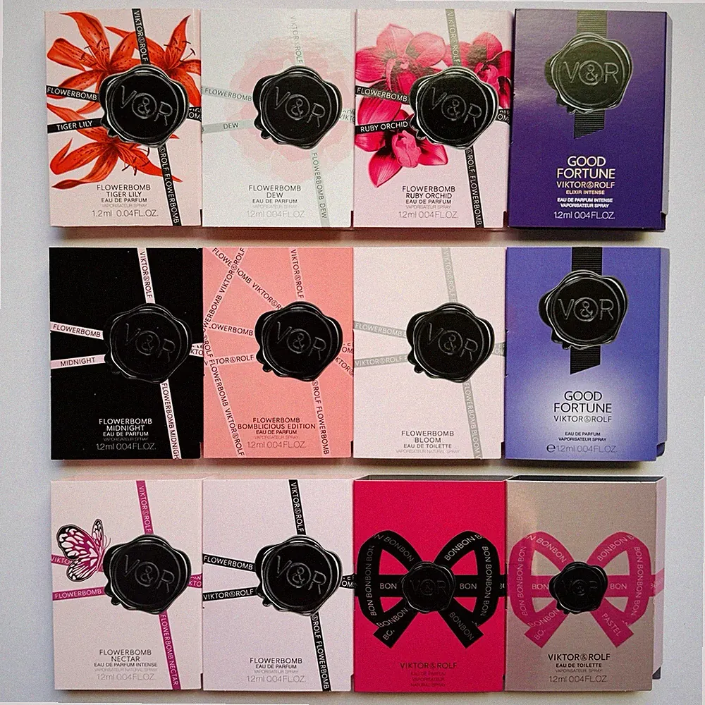 Viktor & Rolf Women Perfume Collection Sample Spray Vial 12pc Set